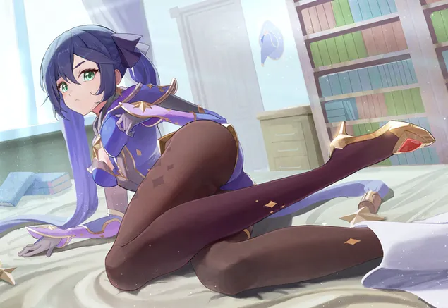 躺在床下的美丽莫娜 | 甘信冲击 4K 壁纸