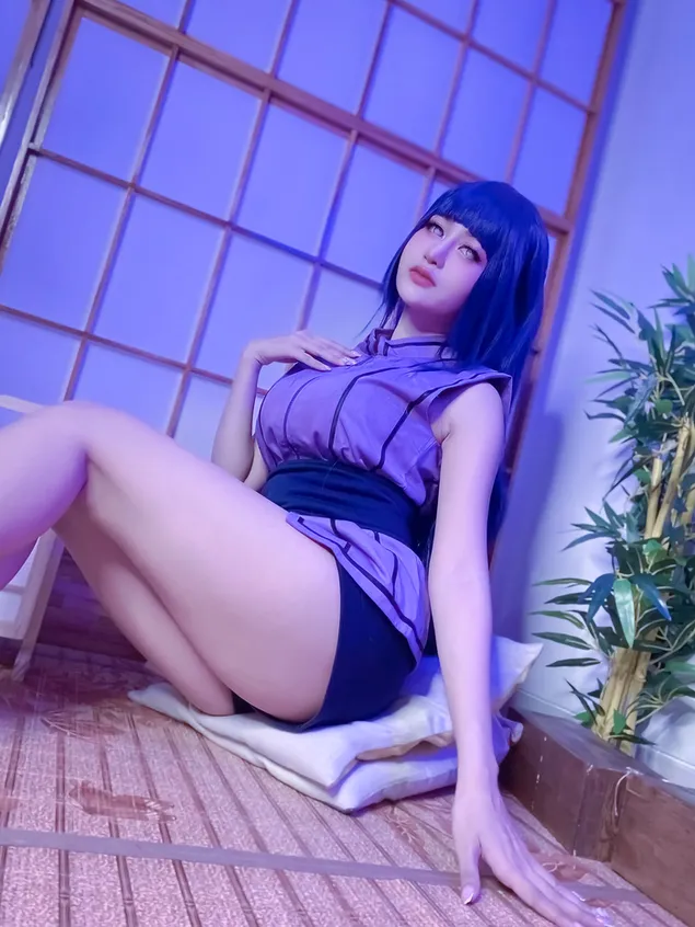 Muat turun Wanita Cantik, Hinata Hyuuga Cosplay Comel