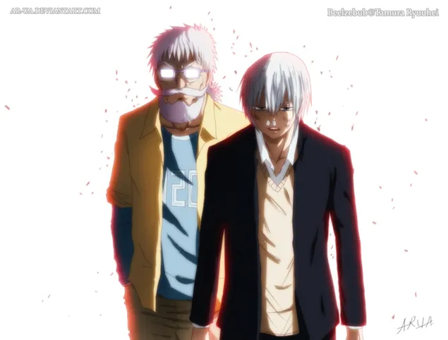 Beelzebub - Behemoth & Takayuki Furuichi HD kertas dinding