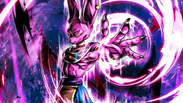beerus ot dragon ball super - tournament of power [dragon ball legends art] [dragon ball legends art] izteglyane