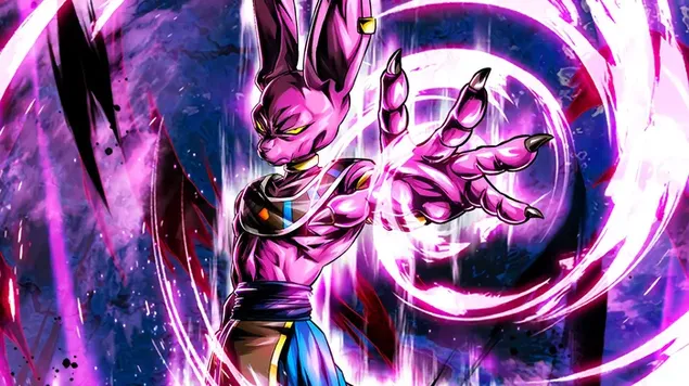 Beerus from Dragon Ball Super - Tournament of Power [Dragon Ball Legends Art] [Dragon Ball Legends Art] HD wallpaper