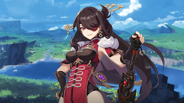 Beidou - Genshin Impact [Anime Video Game] 4K wallpaper