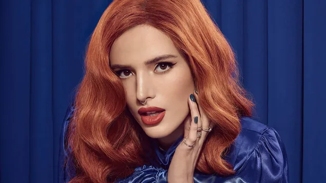 'Bella Thorne' dalam Penggambaran Foto Majalah Time 4K kertas dinding