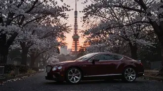 bentley continental gt pod tokijskou vezi stahnout