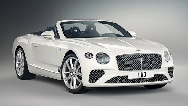 Bentley Continental GT Convertible Bavarian Edition מאת Mulliner 2019 HD טפט