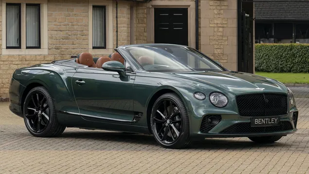Bentley Continental GT Convertible Equestrian Edition מאת Mulliner 2020 02 HD טפט