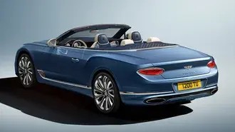 Bentley Continental GT Covertibel zadaj HD ozadje