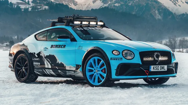 Bentley Continental GT Ice Race 2020 01 unduhan