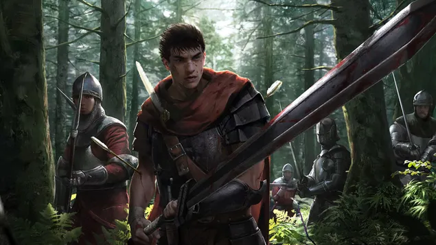 I çmendur: Guts shpatatar i zi HD sfond