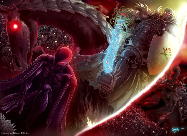 برسرک - لوز دی فوندو کاغذدیواری  2K