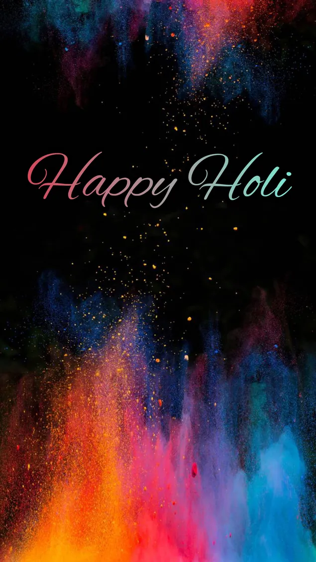 Salam hangat dari Holi [Happy Holi] unduhan