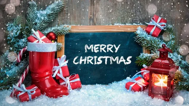 Beste wensen van kerstdag