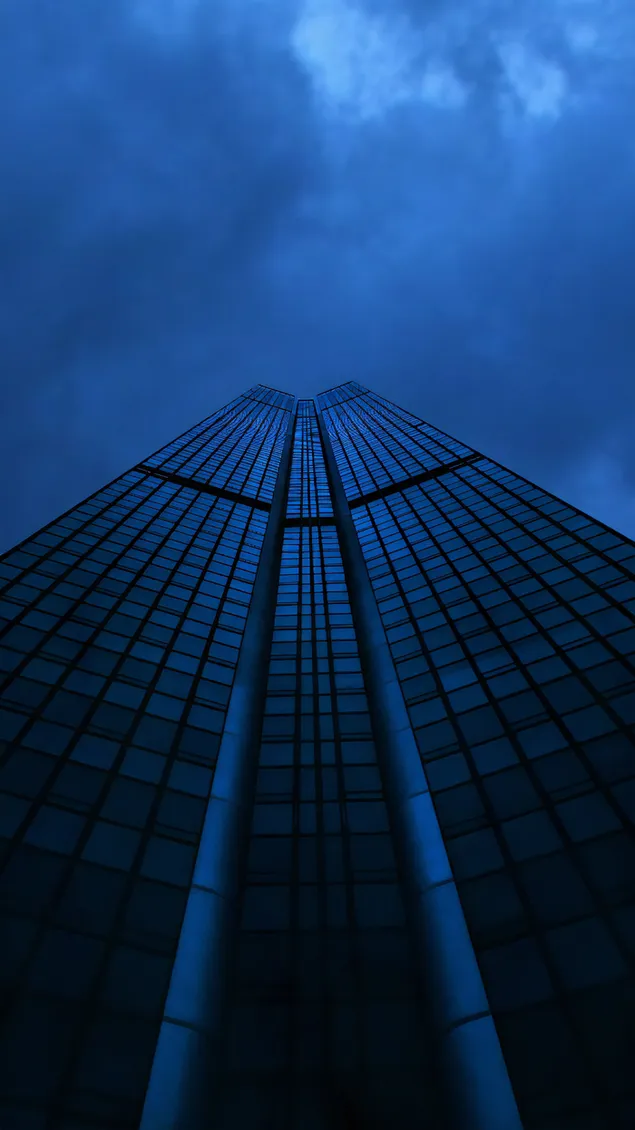 Between clouds 