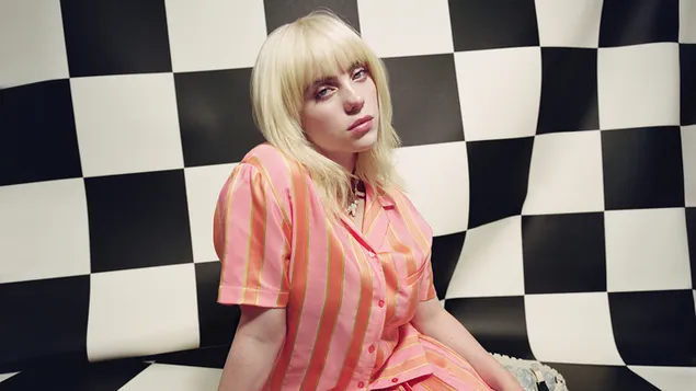 بيلي إيليش - تصوير مجلة The Guardian Weekend 4K خلفية