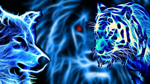 Binatang Anda- Harimau vs Serigala unduhan