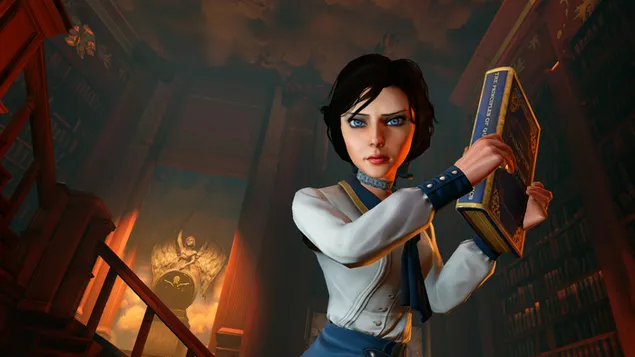 Taustpilt BioShock Infinite – raamatukogu 2K