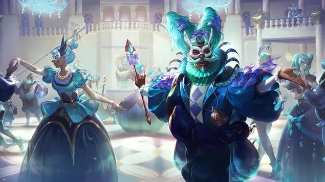 المضيف الحيوي (جزر الظل) - League of Legends (LOL) 4K خلفية