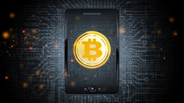 Bitcoin-Kryptowährung (digitale Währung) herunterladen