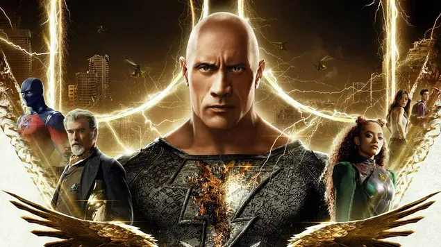 Black Adam - 2022 Movie Poster