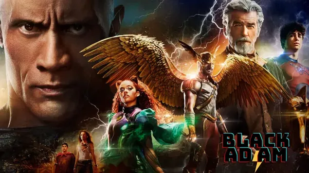 black adam - scannain laoch dc ioslodail