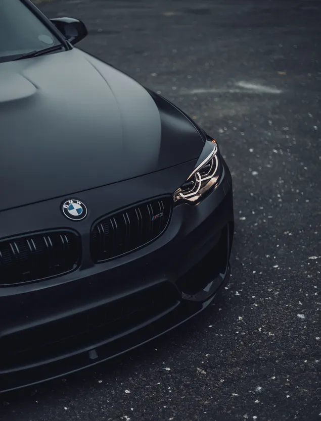 Zwarte BMW M3 scherpe moderne uitstraling download