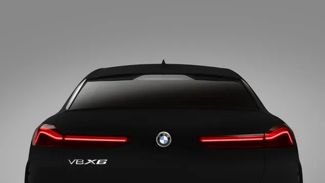 Black BMW X6 Vantablack 2019