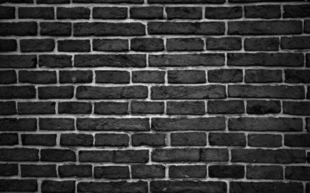 Black brick wall, building, brick texture, dark, pattern, backgrounds download