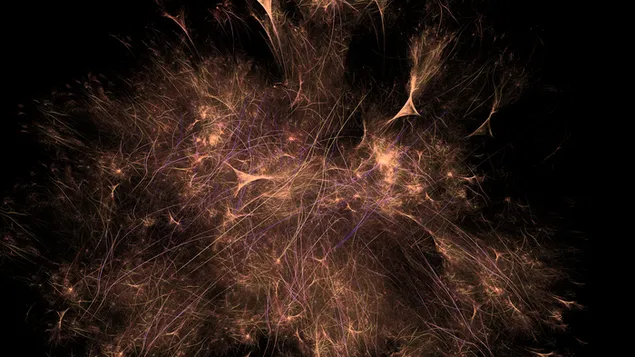 黑色和青铜色 4K 壁纸