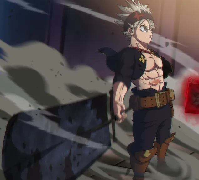 Black Clover - Asta Time Skip HD wallpaper