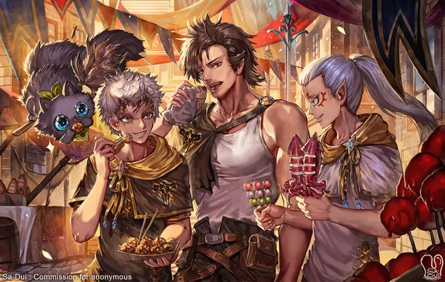 黑三葉草節 HD 壁紙