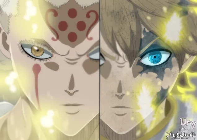Black Clover - Licht Vs Lemiel Silvamillion Clover 2K wallpaper