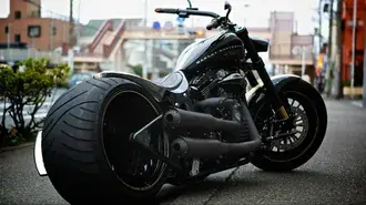 cerny harley davidson stahnout