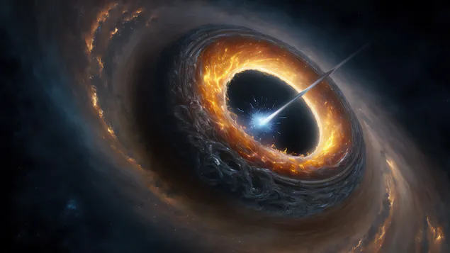 時空のブラックホール領域