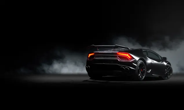 Nhìn đuôi Lamborghini màu đen tải xuống