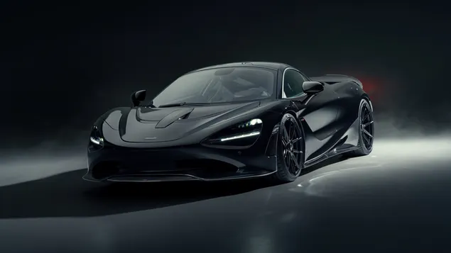 muat turun penampilan black mclaren 750s yang menakjubkan