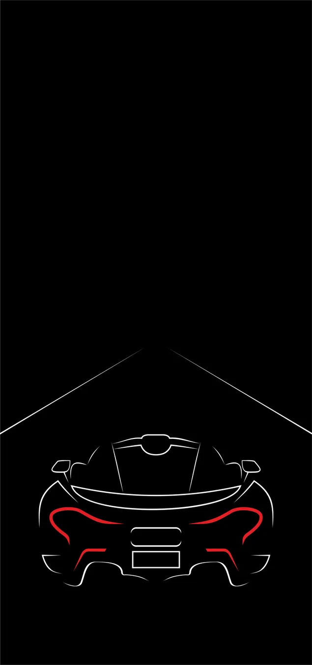 Fondo de pantalla de McLaren negro HD fondo de pantalla