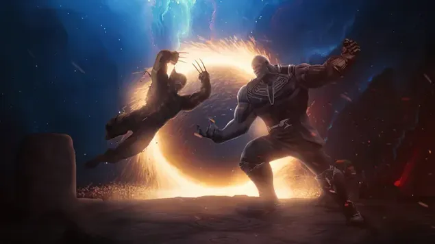 black panther fugge dal portale di strange e combatte contro thanos scarica