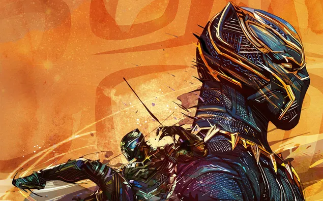 Black Panther (Fanart) 2K bakgrunn