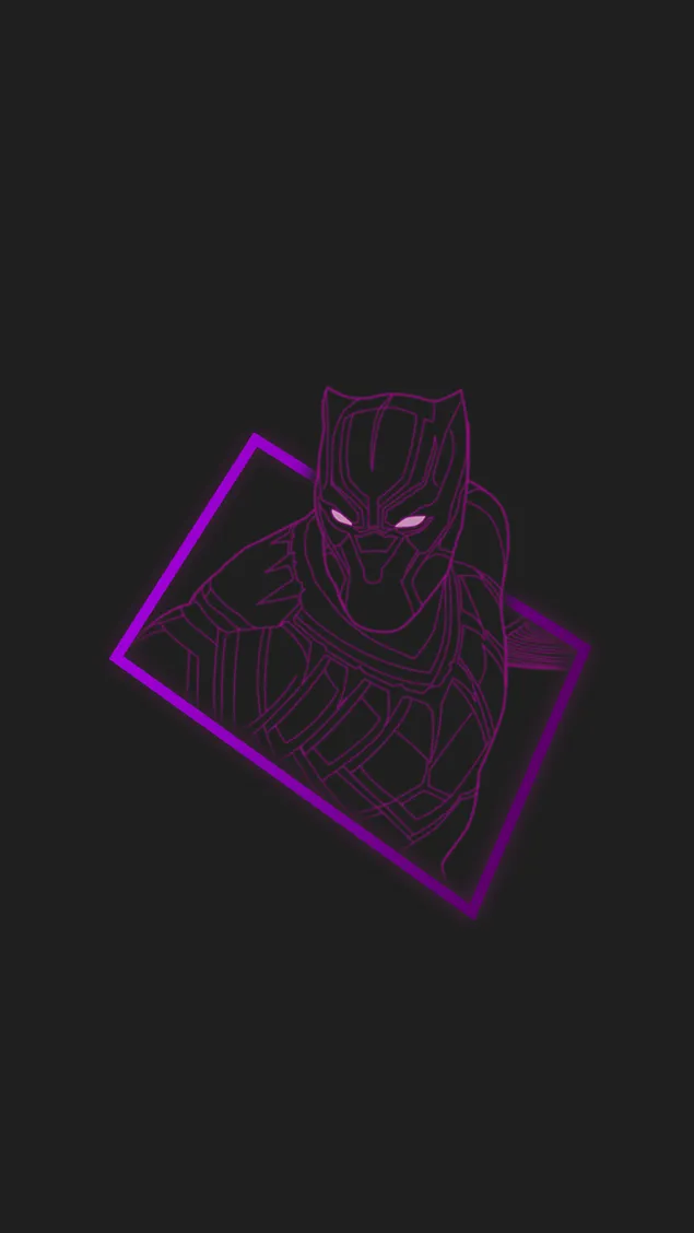 Black Panther-neon