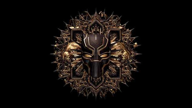 pantera nera: logo wakanda forever scarica