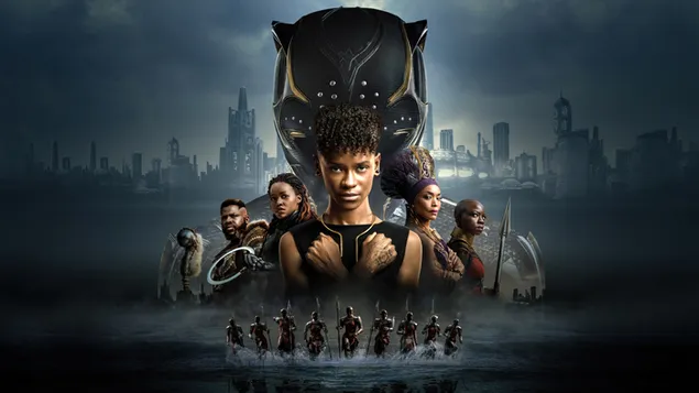 poster di pantera nera: wakanda forever scarica