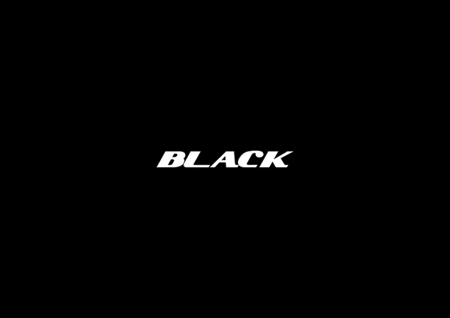 Black - typography 4K wallpaper