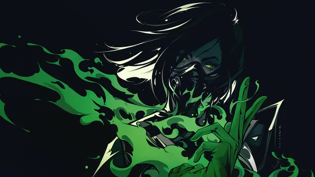 black viper green poison