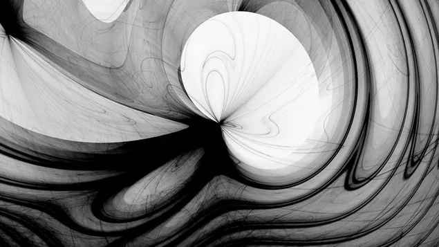 Bianco e nero confuso 4K sfondo