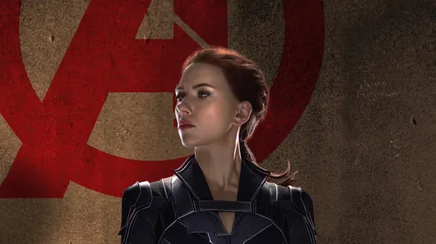 Taustpilt Must Lesk on osa Avengers'ist 4K