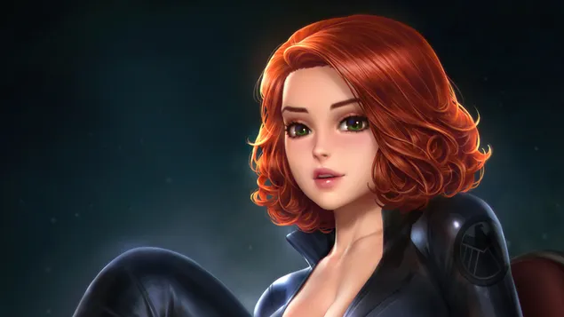 Black Widow (Natasha Romanoff) Marvel Comics Art stiahnuť