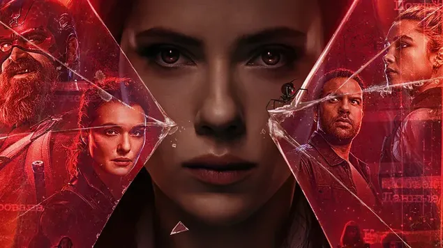 Taustpilt Musta lese fänni tehtud plakat 4K