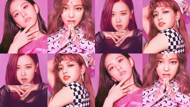 BlackPink Gorgeous Members in 'Square Up' Album photoshoot