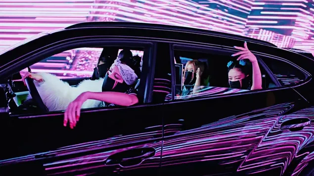 Miembros de BlackPink - 'Shut Down' MV (Álbum - Born Pink) Sesión de fotos