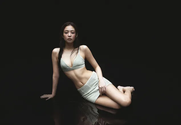 블랙핑크 제니 | 캘빈클라인 캠페인 촬영 4K 배경화면